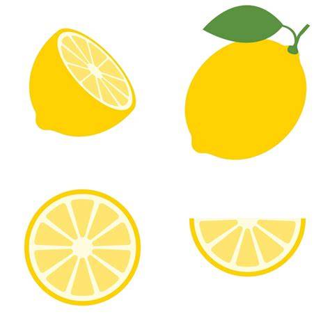 Download Free Lemon Set | Summer | SVG Cut File For Cricut