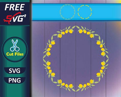 Download Free Lemon Wreath Files DXF Files