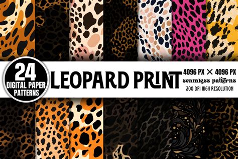 Download Free Leopard Coat Digital Papers Images