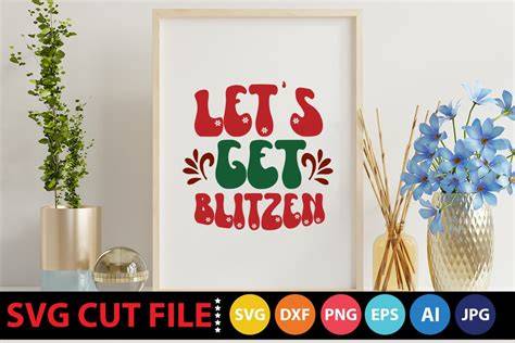 Download Free Let's Get Blitzen For Crafts