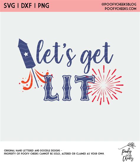 Download Free Let's Get Lit SVG {Hand Lettered} Files DXF Files