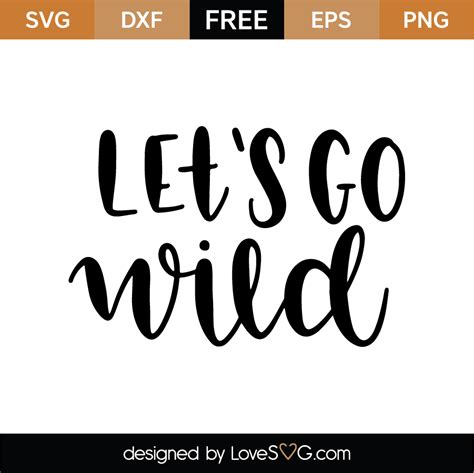 Download Free Let's Go SVG Images