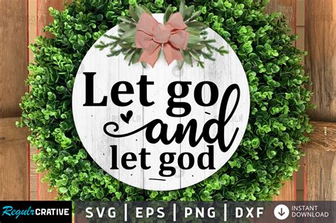 Download Free Let God SVG Files
