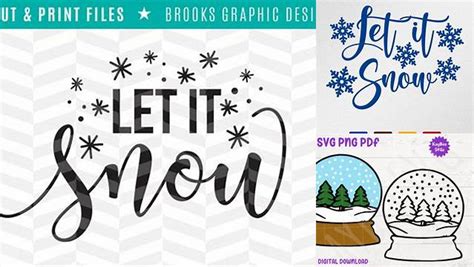 Download Free Let it Snow DXF Files