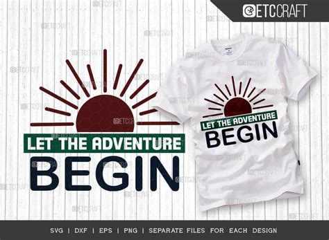Download Free Let the adventure begin SVG Cut File Commercial Use Free PSD Mockups