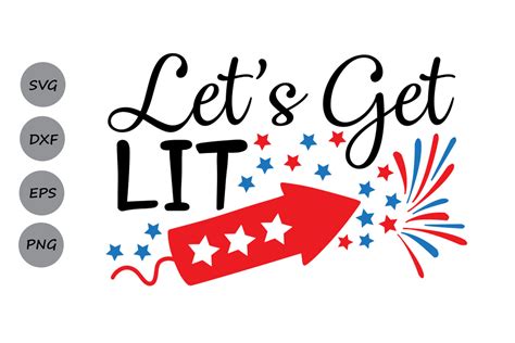 Download Free Lets Get Lit SVG For Crafts