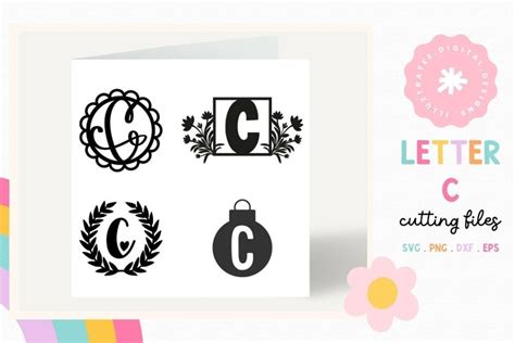 Download Free Letter C SVG CUT FILE Files