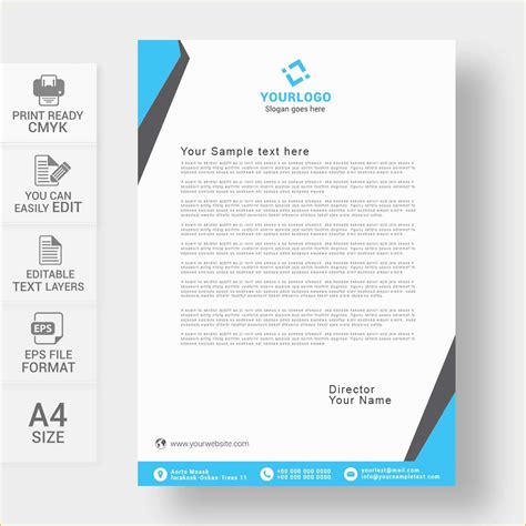 Free Letter Headed Paper Templates Download