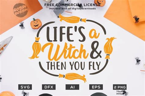 Download Free Life Is A Witch And Then You Fly Files DXF Files