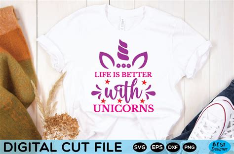 Download Free Life Is Better With Unicorns Commercial Use