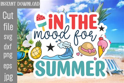 Download Free Life is Better in the Summer SVG Cut File Commercial Use Free PSD Mockups