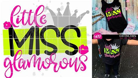 Download Free Lil Miss Glamorous For Crafts