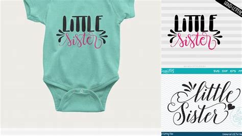 Download Free Lilttle Sister SVG Files DXF Files