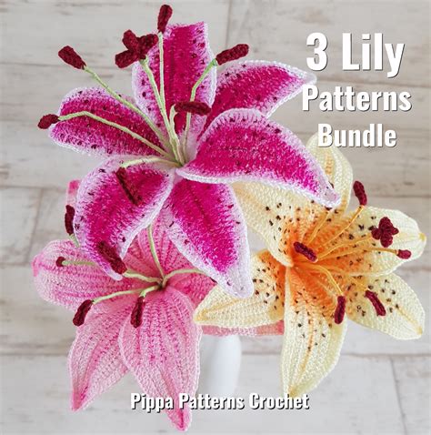 Free Lily Crochet Pattern