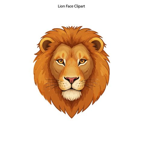 Download Free Lion Face Clipart Cut Files