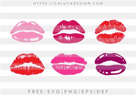 Download Free Lips SVG Cut File for Cricut Machine