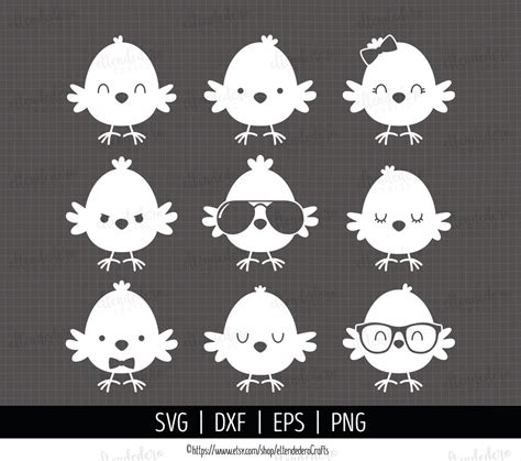 Download Free Little Chicks Easter Bundle Files