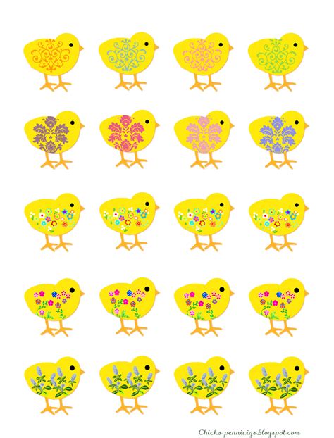 Download Free Little Chicks Easter Bundle Printable