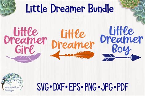Download Free Little Dreamer Bundle DXF Files