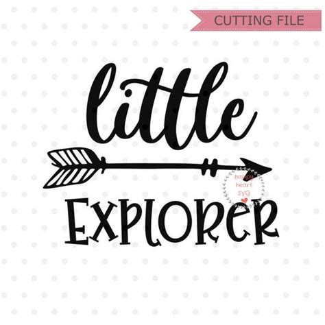 Download Free Little Explorer Cricut SVG DXF Files