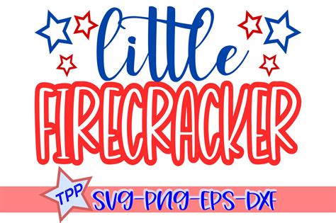 Download Free Little Firecracker SVG Commercial Use DXF Files