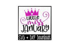 Download Free Little Miss January Cut File DXF Files