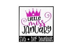 Download Free Little Miss January Cut File For Cricut