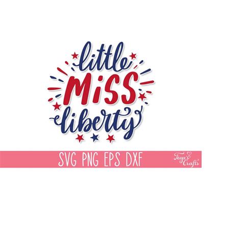 Download Free Little Miss Liberty SVG Files For Crafts
