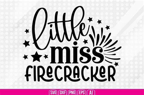 Download Free Little Miss firecracker SVG Images