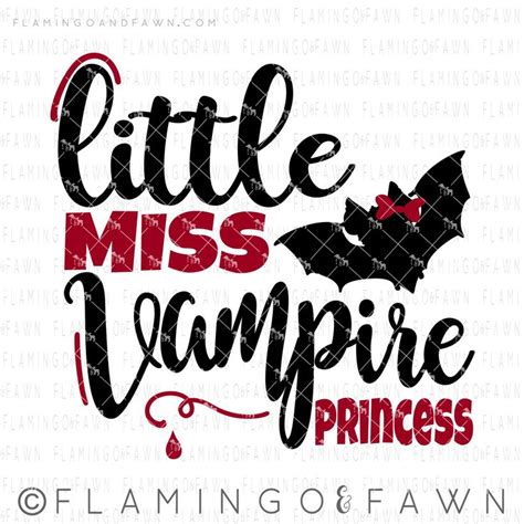 Download Free Little Miss vampire princess DXF Files