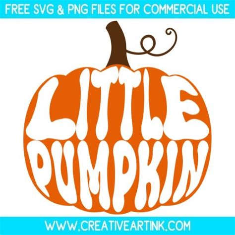 Download Free Little Pumpkin - SVG File, DXF File Cut Files