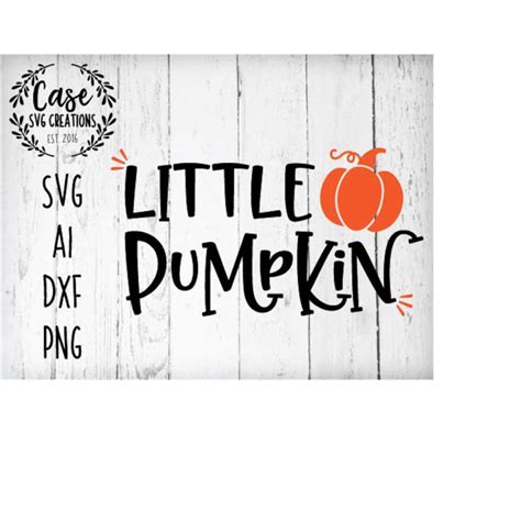 Download Free Little Pumpkin - SVG File, DXF File for Cricut