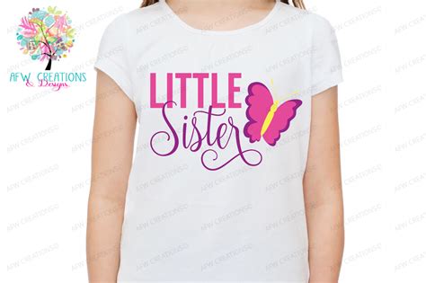 Download Free Little Sister Butterfly - SVG, DXF, EPS Cut File Files DXF Files