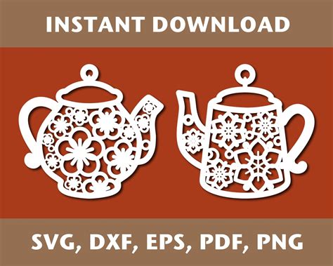 Download Free Little Teapot - SVG File, DXF File Crafts