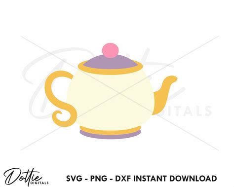 Download Free Little Teapot - SVG File, DXF File Files DXF Files