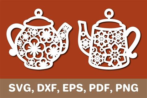 Download Free Little Teapot - SVG File, DXF File Silhouette For Crafts