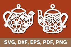 Download Free Little Teapot - SVG File, DXF File for Cricut Machine