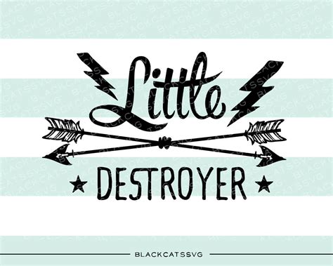 Download Free Little destroyer SVG For Crafts