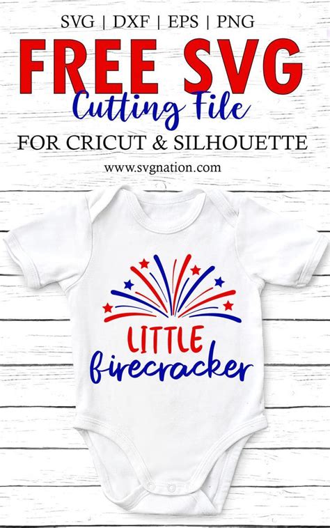 Download Free Little firecracker - 4th of July SVG For Crafts