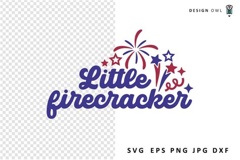 Download Free Little firecracker - 4th of July SVG Printable