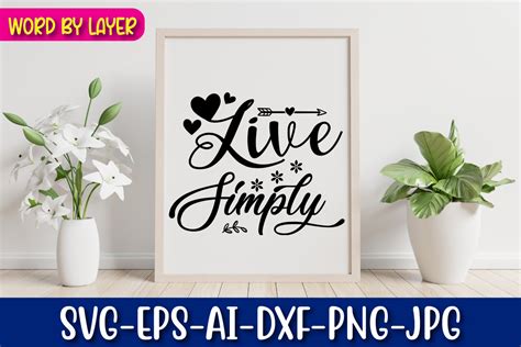 Download Free Live Simply SVG Crafts