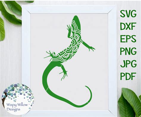 Download Free Lizard Skink Mandala Files Free PSD Mockups