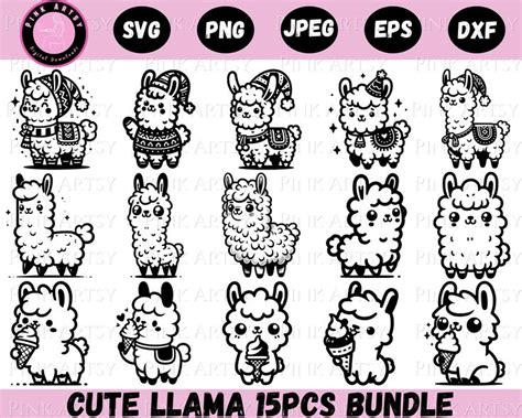 Download Free Llama Bundle DXF Files