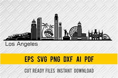 Download Free Los Angeles California Landmarks Files DXF Files