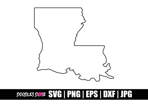 Download Free Louisiana Mask - SVG File, DXF File For Silhouette
