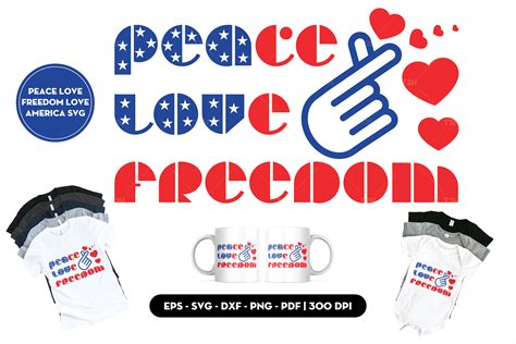Download Free Love America | SVG | PNG | DXF Commercial Use DXF Files