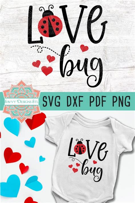 Download Free Love Bug Svg Cut File Clipart Files Free PSD Mockups