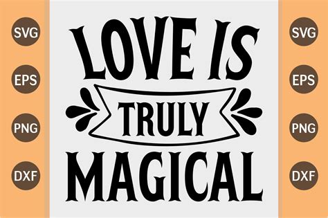 Download Free Love Is Truly Magical Commercial Use DXF Files