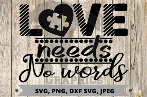 Download Free Love Needs No Words DXF Files