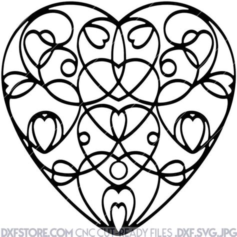 Download Free Love SVG and DXF Cut File DXF Files